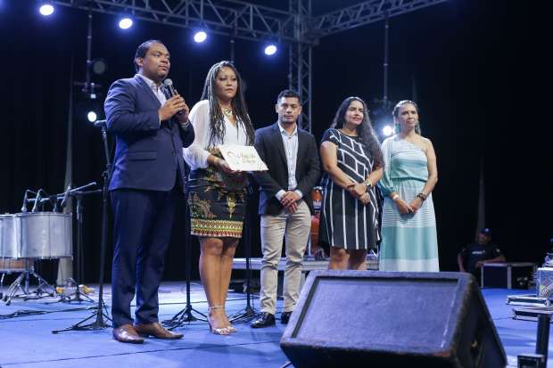 O juiz Marco Adriano, coordenador do Comitê, e demais membros, receberam o Prêmio Agnaldo Nunes na categoria Menção Honrosa