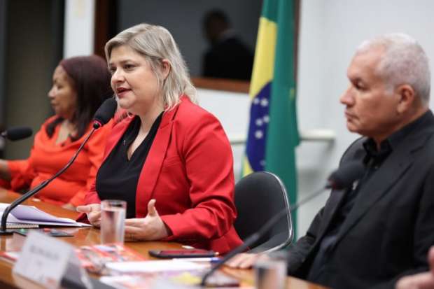Deputada Luciene: A lei foi perversa ao retirar do servidor esse tempo da pandemia - Foto: Myke Sena / Câmara dos Deputados
