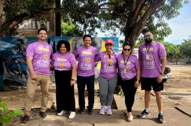 Comissários da Infância e Juventude organizadores do evento
