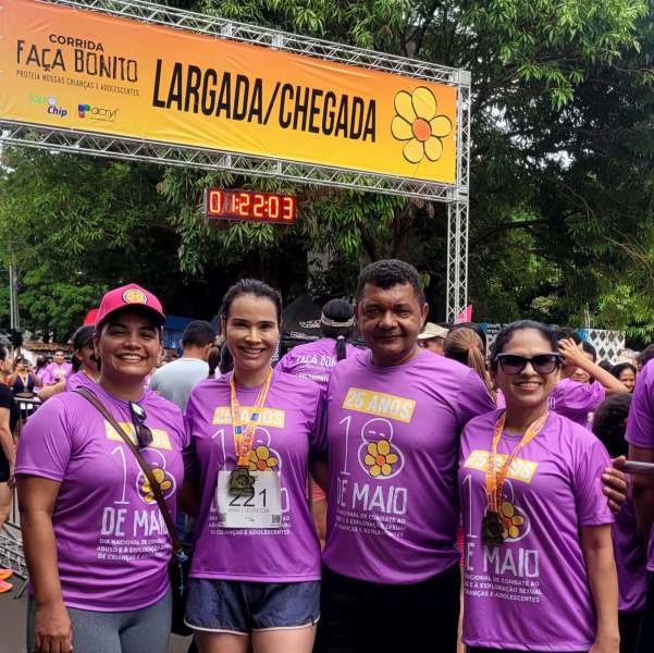 Elaine Bastos, Ana Lucrécia, Delvan Tavares e Leonice Medeiros