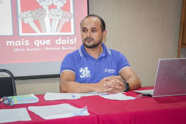 Fagner Damasceno, vice-presidente do Sindjus-MA
