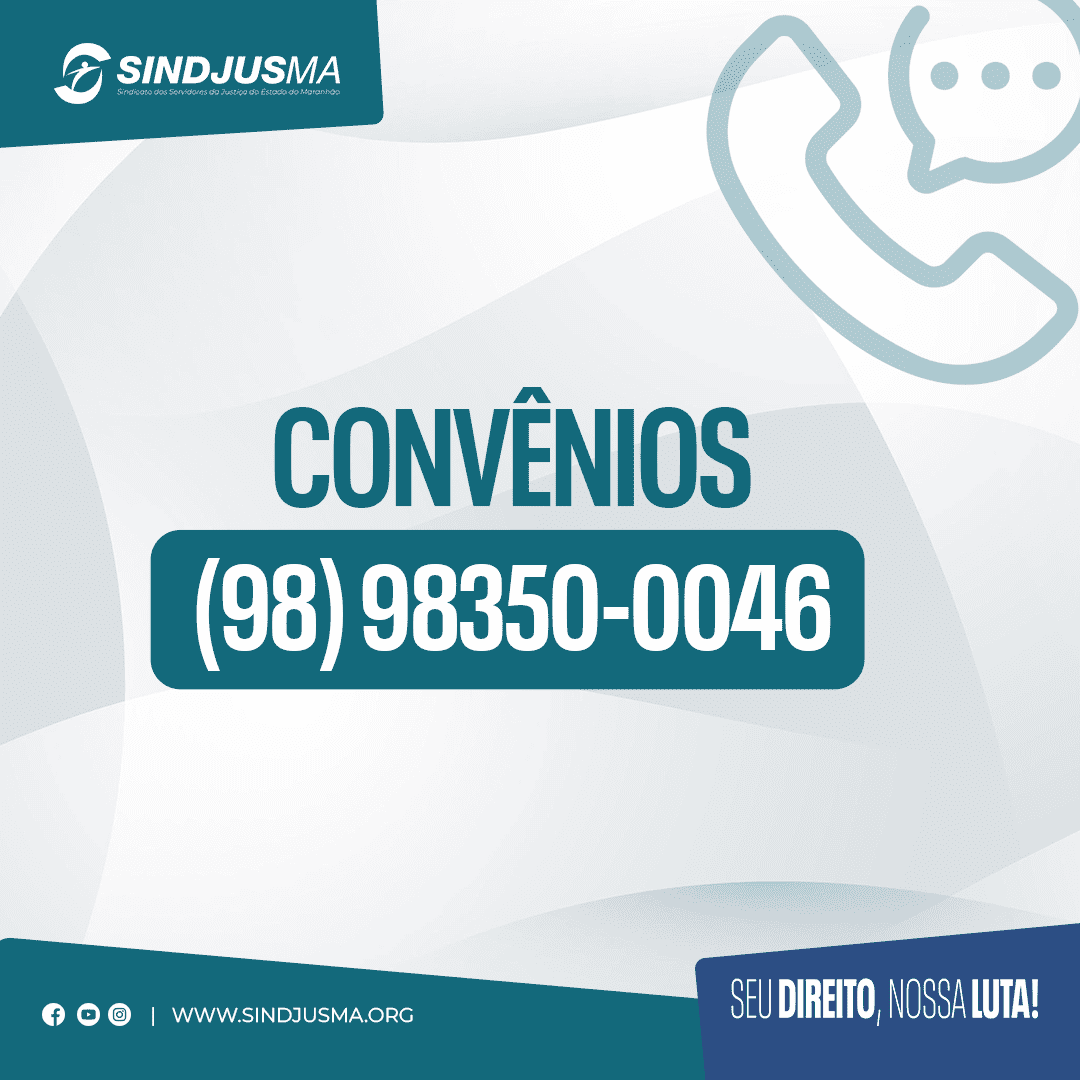 Conv&ecirc;nios - Sindjus-MA